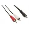 Cavo audio jack 3,5MM - 2 RCA lunghezza 1,2 metri