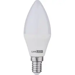 Lampada a Led oliva 8W E14 3K Luce calda Linkled