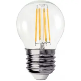 Lampada a Led a filamento sfera 4W E27 2700K Luce calda Linkled