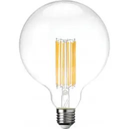 Lampada a Led a filamento a globo d.125 18W 2700K Luce calda