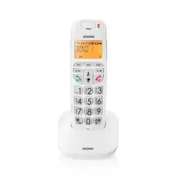 Telefono cordless Bravo Bright Brondi Bianco