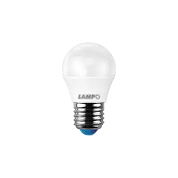 Lampada led a sfera 8W E27 3000K Luce Calda Lampo