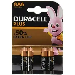 Batteria Ministilo Duracell Plus Blister 4 pezzi MN2400