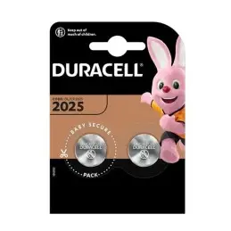 Batteria Lithio CR2025 Duracell confezione due pezzi