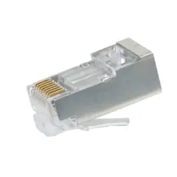 Spina Modulare RJ45 categoria 6 con Tecnologia Passante per Fili Rigidi GBC