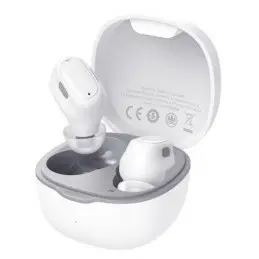 Cuffie Auricolari Wireless con Scatola di Ricarica colore Bianco WM01 BASEUS