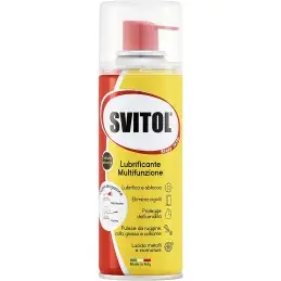 Spray senza Silicone Doppia Erogazione 200ml SVITOL LUBRIFICANTE MULTIFUNZIONE