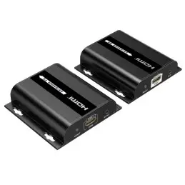 (1) Kit di Estensore e Ricevitore HDMI 1080p IP 120mt su Cavo Ethernet con IR