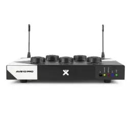 (2) Sistema Karaoke con Microfoni Wireless Modello AV510 VONYX