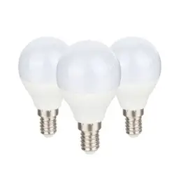 Kit 3 Lampadine LED MINI GOCCIA E14 9W Luce Calda 3000°K