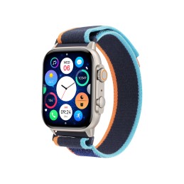 Smartwatch con Funzione Chiamata Wireless AMOLED Always On IP68 Grigio - TREVI3